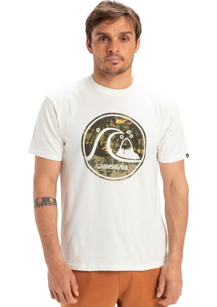 Evo Bubble Wrapped Ss Erkek Beyaz Tişört