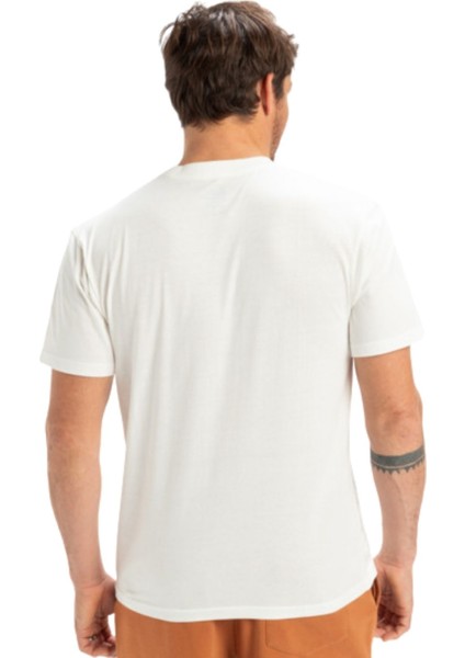 Evo Bubble Wrapped Ss Erkek Beyaz Tişört fırsatları