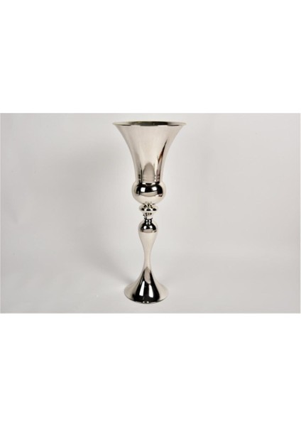 Seta Regina Vazo Geniş Ağızlı Sılver 25 x 25 x 65 cm fiyatları