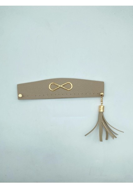 Dikişli Tokalı Çanta Ağzı Lacivert 25X6CM Çanta Aksesuarı