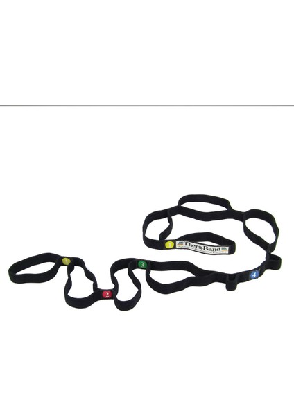 ® Stretch Strap – Çok Bölmeli Esneme Bandı | Kas Uzatma, Mobilite Ve Rehabilitasyon Egzersiz Bandı