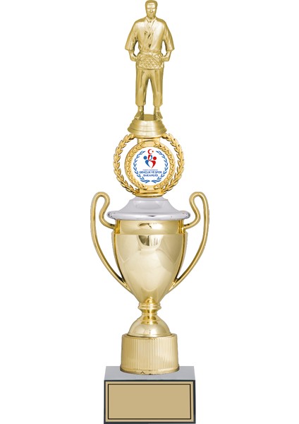 - Figürlü Kupalar - Judo / Karate Figürlü Kupalar FG-037 B - 45 cm
