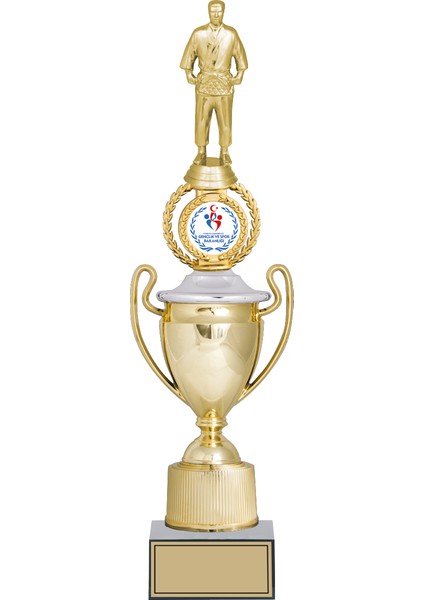 - Figürlü Kupalar - Judo / Karate Figürlü Kupalar FG-037 A - 46 cm