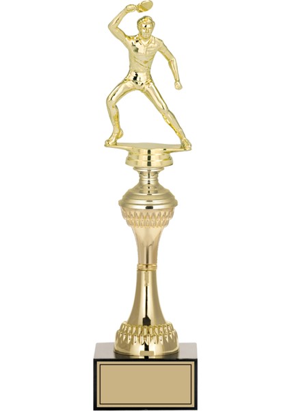 - Figürlü Kupalar - Masa Tenisi Erkek Figürlü Kupalar FG-029 B - 34 cm