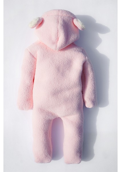 x Ipek Atlas Kız Erkek Bebek Çocuk Pembe Peluş Tulum fırsatları