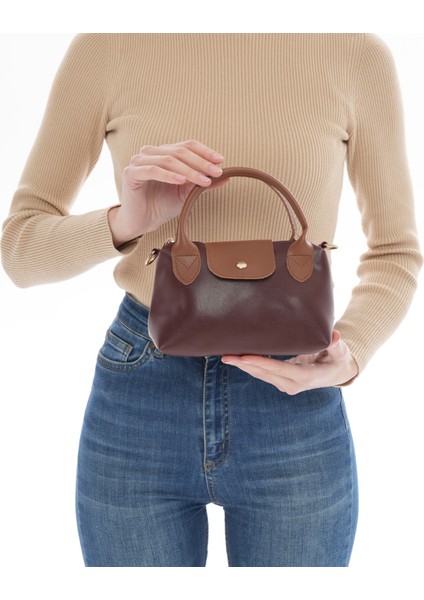 El ve Omuz Kullanımına Uygun Küçük Boy Champ Kadın Çanta