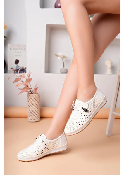 Ortopedik Taban Içi Deri Bayan Günlük Ayakkabı modelleri