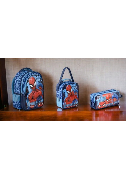 Spıderman Ilkokul Çantası Trıo Stand Tall W2 Okul Seti (3 Parça)