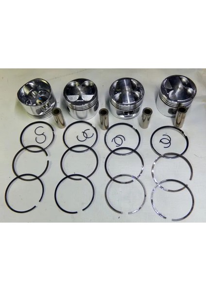 Lada Vegapiston Sekman 16 Valf Avtovaz Takım Set Piston 82.40