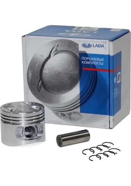 Lada Vegapiston Sekman 16 Valf Avtovaz Takım Set Piston 82.40