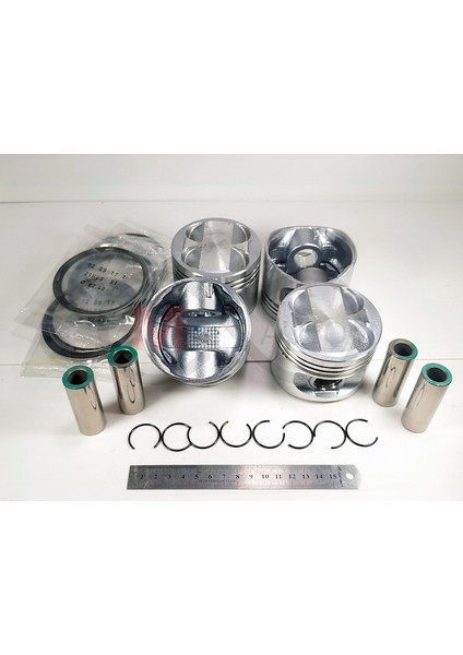 Lada Vegapiston Sekman 16 Valf Avtovaz Takım Set Piston 82.40