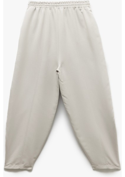 Modal Kumaş Beli Lastikli Bağlamalı Cepli Balon Fit Pantolon fiyatları