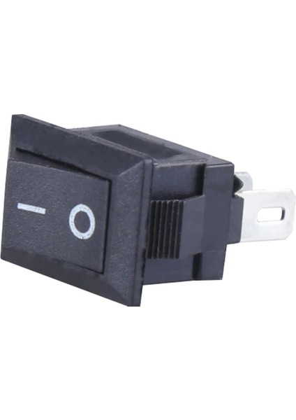 Yükseltici Anahtarı 2 Pin Siyah 3a 250v (Tk 91) (Ic-120)