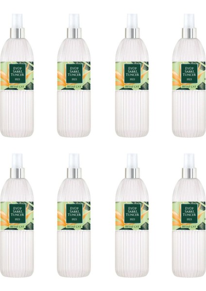 Beyaz Çay 150 ml Sprey Kolonya - Pet Şişe 8 Adet