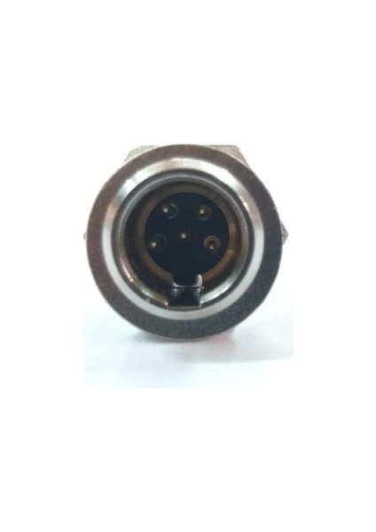 5 Pin Mini Xlr Şase Tipi Erkek Konnektör