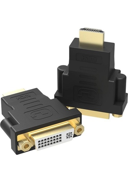 24+5 DVI Dişi To HDMI Erkek Aparat