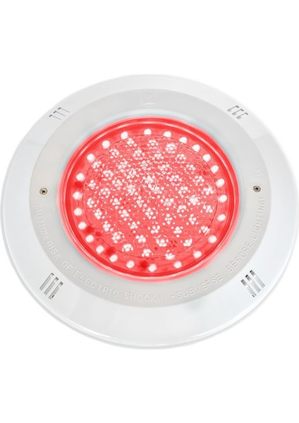 Sıva Altı LED Havuz Aydınlatma Ampülü Lamba Kırmızı 2002 Kasa A-1207 Par-56 30W 12V IP68