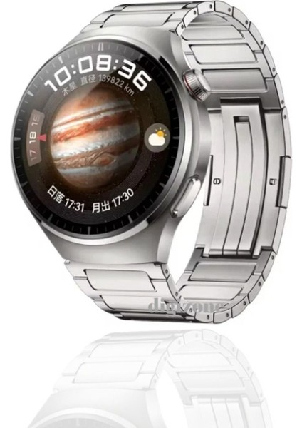Digizone Huawei Gt/gt2/gt3/gt3 Pro Gt4/gt5/gt5 Pro Uyumlu 22MM Titanyum Kordon