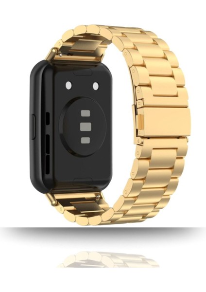 Huawei Watch Fit 2 Uyumlu Klasik Paslanmaz Çelik Kordon