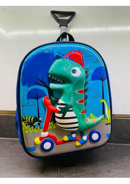 Çocuk Anaokulu Çekçekli Çanta 35X25CM