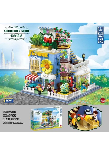 Yeni Yaratıcı Yapı Taşları Buket Ahşap Evler Monte Puzzle Çocuk Oyuncakları Süsler Hediye (Yurt Dışından)
