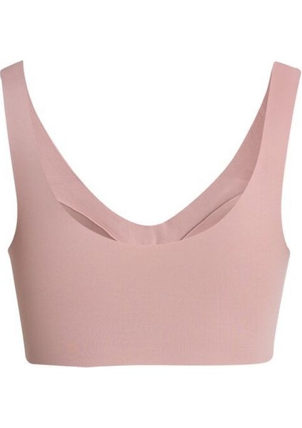 Kadın Pembe Dikişsiz Lazer Kesim Çıkarılabilir Pedli Bralet R.o.z.h.s.u.t.1.7.y.n