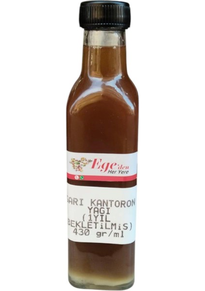 Sarı Kantoron Yağı 250ml (Camşişe)