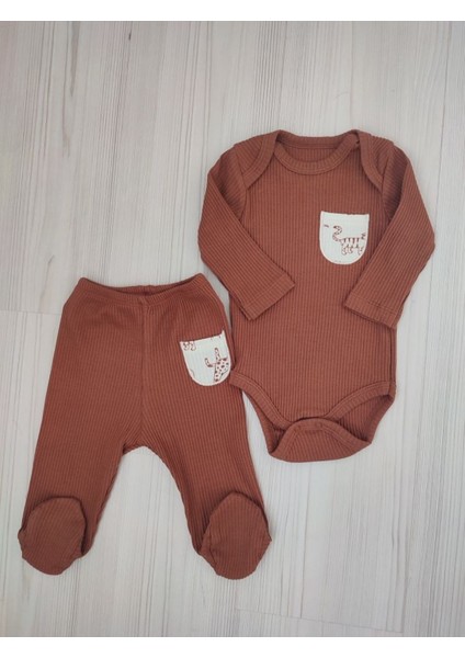 Unisex Bebek Zıbın Takımı Taba Doğum Tebrik Günü Hediye Kutusu fiyatları