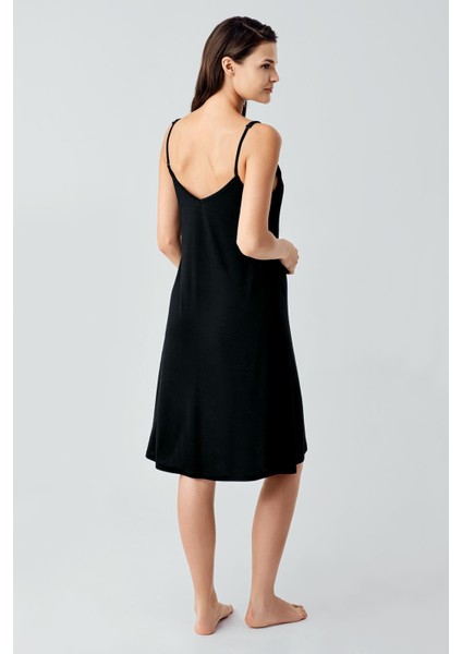 Askılı Esnek Viskoz Hamile Sabahlık Gecelik Takım 17401 indirimleri