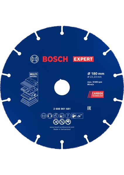 Expert Cmw Kesme Diski 180MM