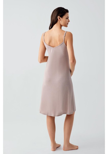 Askılı Esnek Viskoz Hamile Sabahlık Gecelik Takım 17401 fırsatları