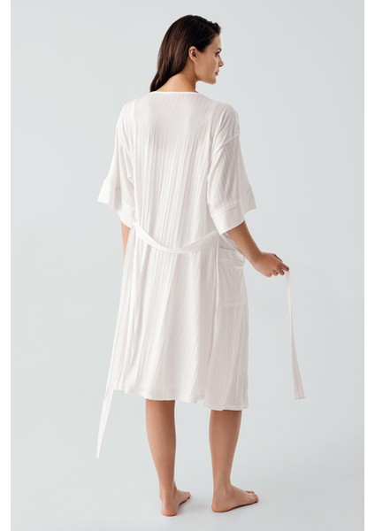 Askılı Esnek Viskoz Hamile Sabahlık Gecelik Takım 17401 indirimleri