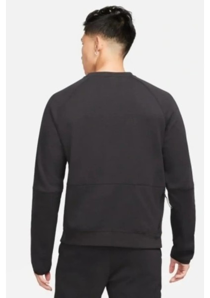 Sportswear Tech Fleece Siyah Erkek Spor Sweatshrit modelleri