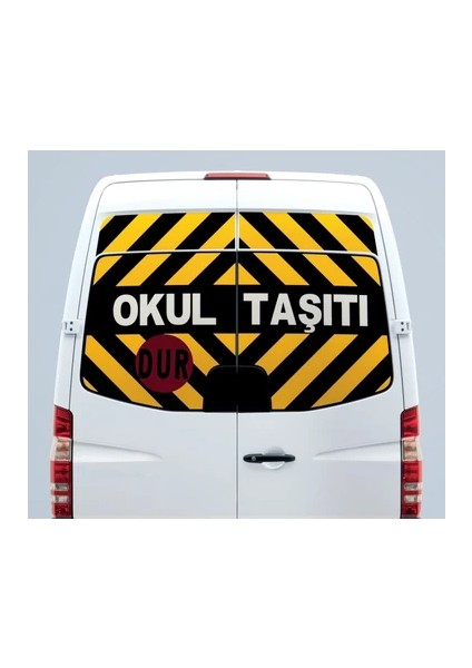 Okul Taşıtı Folyo Baskı 170X100 cm