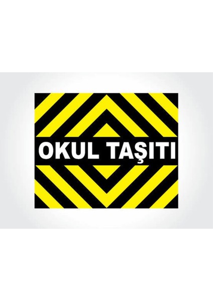 Okul Taşıtı Folyo Baskı 170X100 cm fiyatları