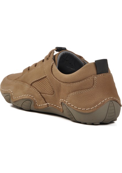 Vizon Nubuk Deri Kadın Casual Ayakkabı 128 Z fırsatları
