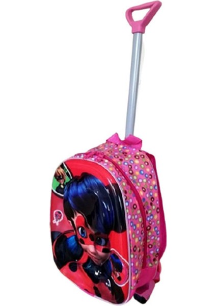 Anaokulu Çekçekli Sırt Çantası Maskeli Kırmızı GN-016 modelleri