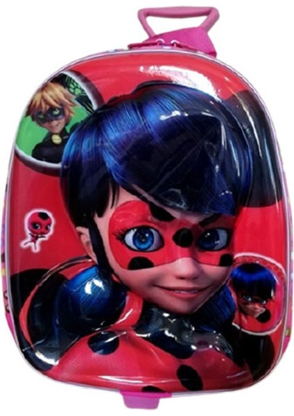 Anaokulu Çekçekli Sırt Çantası Maskeli Kırmızı GN-016 indirimleri