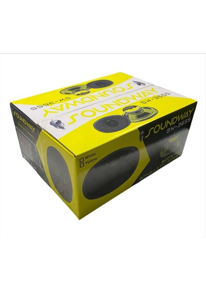 SW-3655 800 Waat Oval Midrange Hoparlör
