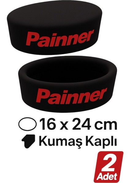 6x9 (16-24CM) Oval Kayık Hoparlör Kabini Yükseltici Kumaş Kaplı 2 Adet