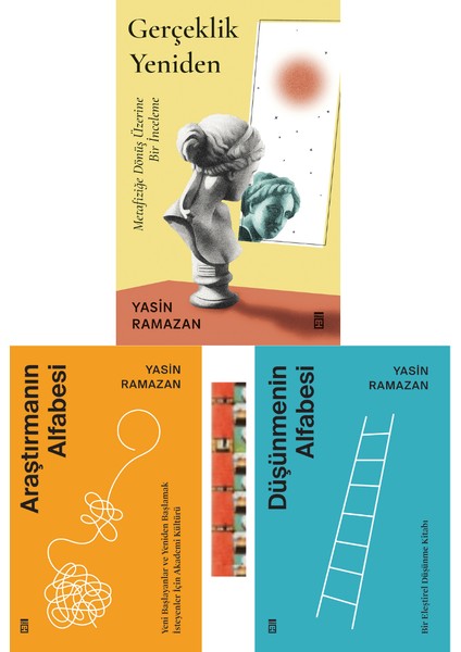 Yasin Ramazan Kitaplığı- Düşünmenin Alfabesi,araştırmanın Alfabesi Gerçeklik Yeniden(3kitap)
