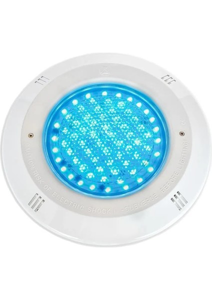 Sıva Altı LED Havuz Aydınlatma Ampülü Lamba Mavi 2002 Kasa A-1207 Par-56 30W 12V IP68
