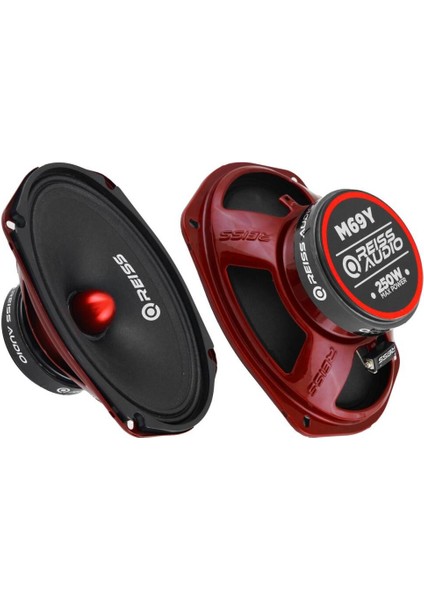 RS-M69Y 250RMS Oval Midrange Hoparlör