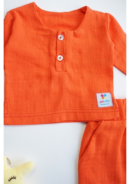 x Ipek Atlas Erkek Kız Bebek Çocuk Müslin Ikili Takım fırsatları