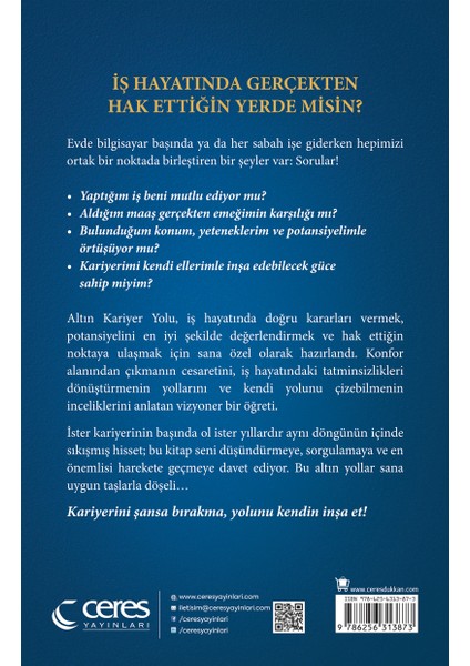 Altın Kariyer Yolu Demet Kumaş Tosun 9786256313873