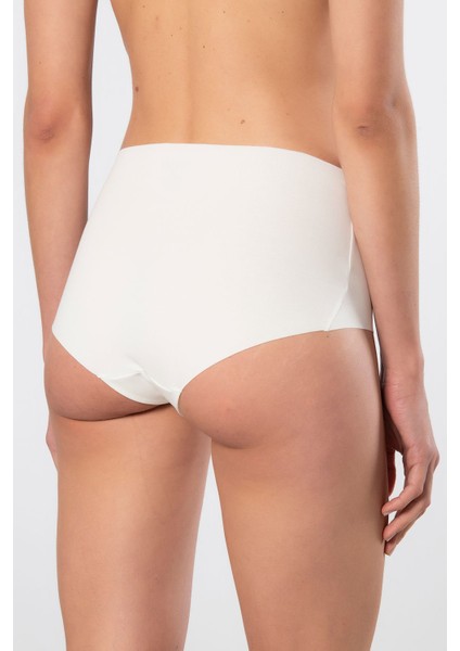 Türen Kadın Lazer Kesim Pamuklu Yüksek Bel Külot 911/EKRU modelleri