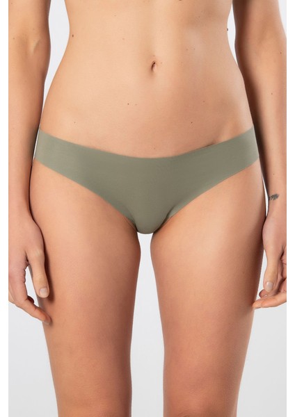 Türen Kadın Lazer Kesim Pamuklu Bikini Külot 907/YEŞIL