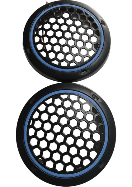16 cm Mavi Neon Ledli Hoparlör Kapağı 2 Adet