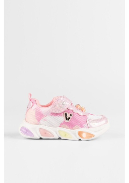 Gelato Kız Çocuk Cırtlı Simli Işıklı Spor Ayakkabı 346.25Y.177 fiyatları