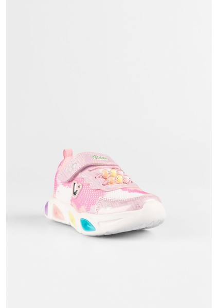 Gelato Kız Çocuk Cırtlı Simli Işıklı Spor Ayakkabı 346.25Y.177 fırsatları